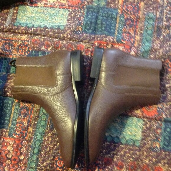 Coach Men's Brown Leather Chelsea Boots - 11.5D - New in Box - Picture 2 of 10